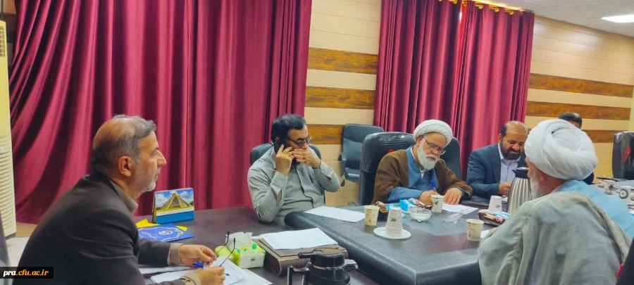 جلسه مشترک اعضای هیات علمی گروه علوم تربیتی و معارفه آقای احمد ملکی پور به عنوان مدیر گروه 4