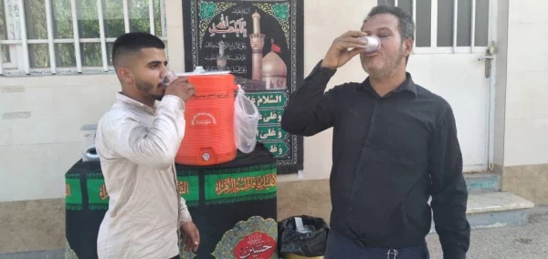 برپایی موکب حسینی در محوطه پردیس حضرت رسول اکرم(ص) 2