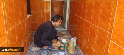 عملیات بهسازی ، بتن ریزی و رنگ آمیزی محوطه بیرونی سرویس های بهداشتی پردیس