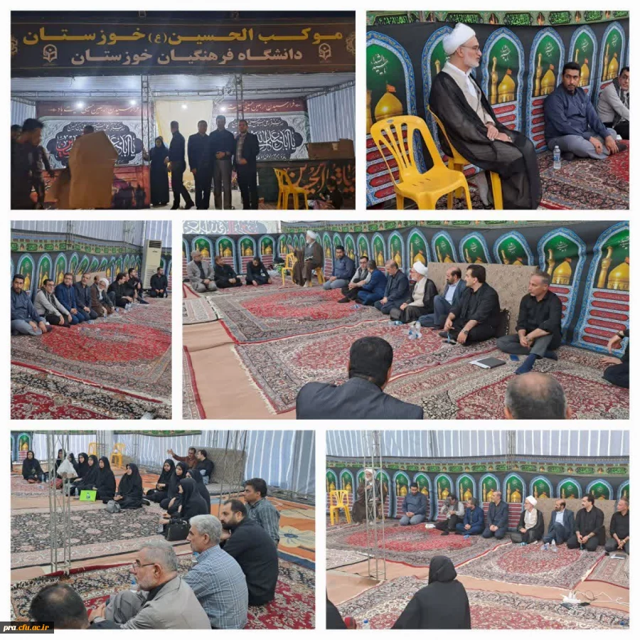 مراسم افتتاح موکب حسینی دانشگاه فرهنگیان در مرز چذابه 2