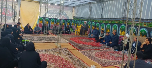 مراسم افتتاح موکب حسینی دانشگاه فرهنگیان در مرز چذابه 4