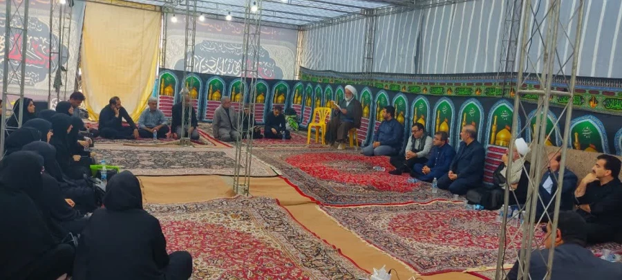 مراسم افتتاح موکب حسینی دانشگاه فرهنگیان در مرز چذابه 4