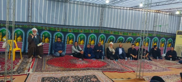 مراسم افتتاح موکب حسینی دانشگاه فرهنگیان در مرز چذابه 5