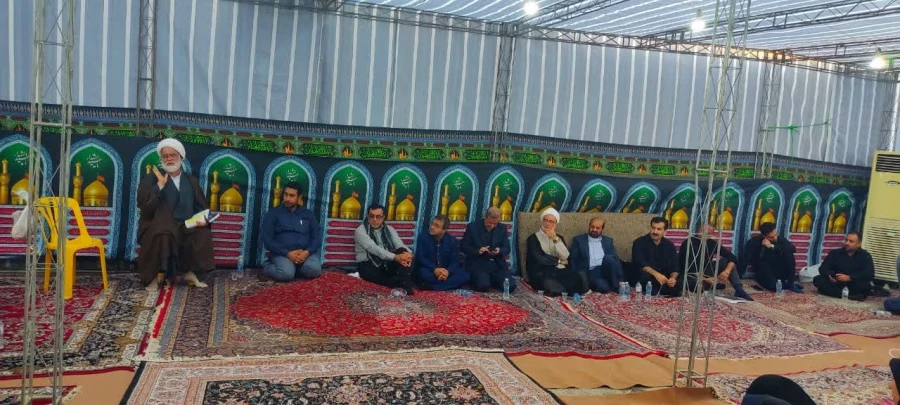 مراسم افتتاح موکب حسینی دانشگاه فرهنگیان در مرز چذابه 5