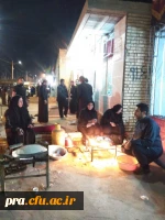 مراسم افتتاح موکب حسینی دانشگاه فرهنگیان در مرز چذابه 6