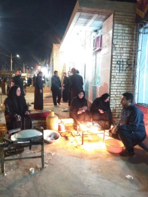 مراسم افتتاح موکب حسینی دانشگاه فرهنگیان در مرز چذابه 6