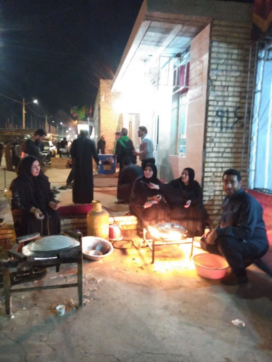 مراسم افتتاح موکب حسینی دانشگاه فرهنگیان در مرز چذابه 7