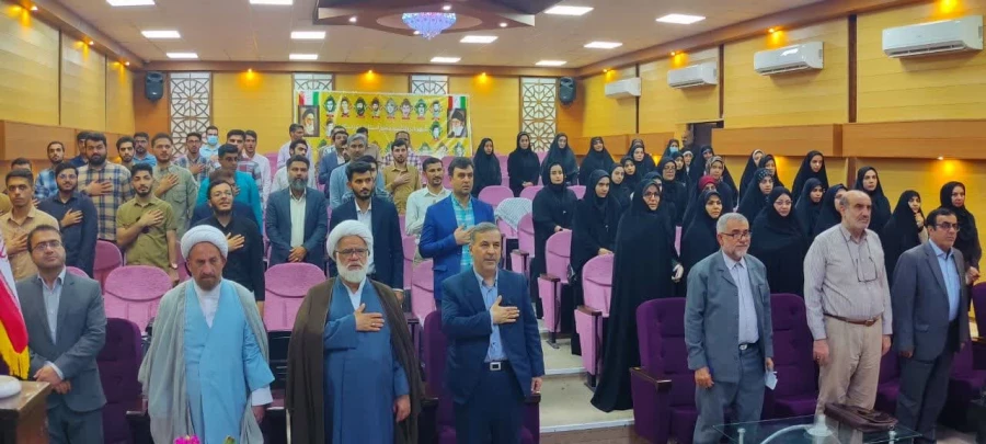 مراسم جامعه اسلامی دانشجویان دانشگاه فرهنگیان برای تجدید میثاق با آرمان های انقلاب 4