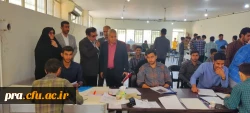 بازدید دکتر رحیمی معاون مرکز توسعه بهسازی و توانمندی سرمایه انسانی دانشگاه فرهنگیان از  پردیس حضرت رسول اکرم (ص) اهواز 2