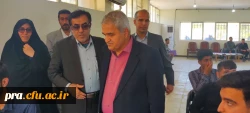 بازدید دکتر رحیمی معاون مرکز توسعه بهسازی و توانمندی سرمایه انسانی دانشگاه فرهنگیان از  پردیس حضرت رسول اکرم (ص) اهواز 2