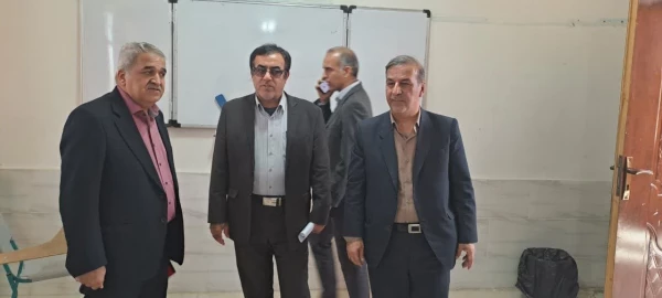 بازدید دکتر رحیمی معاون مرکز توسعه بهسازی و توانمندی سرمایه انسانی دانشگاه فرهنگیان از  پردیس حضرت رسول اکرم (ص) اهواز 2