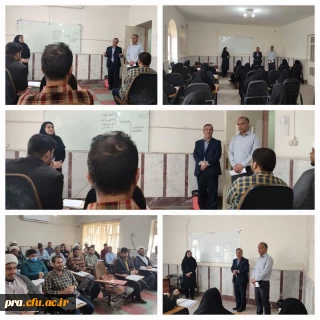 بازدید رییس امور پردیس های دانشگاه فرهنگیان استان خوزستان،از کلاس های مهارت آموزان سری هشتم پردیس حضرت رسول اکرم (ص)خوزستان