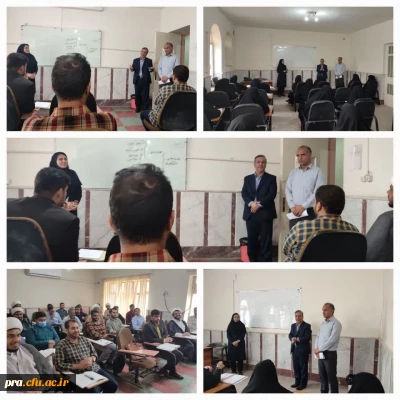 بازدید رییس امور پردیس های دانشگاه فرهنگیان استان خوزستان،از کلاس های مهارت آموزان سری هشتم پردیس حضرت رسول اکرم (ص)خوزستان