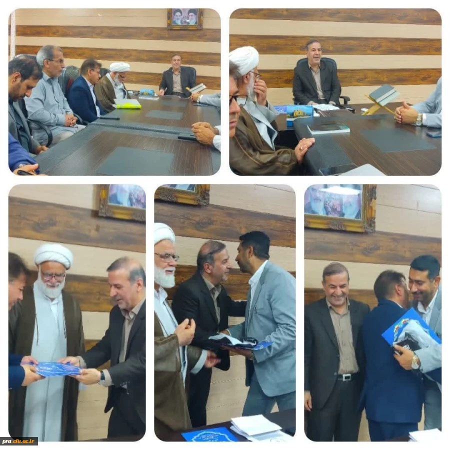 برگزاری جلسه معارفه دکترحاذق نژاد به عنوان معاونت توسعه منابع و امور دانشجویی پردیس حضرت رسول اکرم (ص) اهواز 2