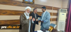 برگزاری جلسه معارفه دکترحاذق نژاد به عنوان معاونت توسعه منابع و امور دانشجویی پردیس حضرت رسول اکرم (ص) اهواز 2