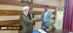 برگزاری جلسه معارفه دکترحاذق نژاد به عنوان معاونت توسعه منابع و امور دانشجویی پردیس حضرت رسول اکرم (ص) اهواز 2