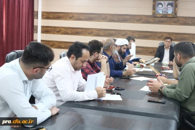 برگزاری جلسه شورای سرای طیبه