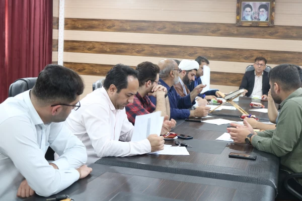 جلسه شورای سرای طیبه 2