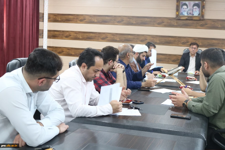 جلسه شورای سرای طیبه 2