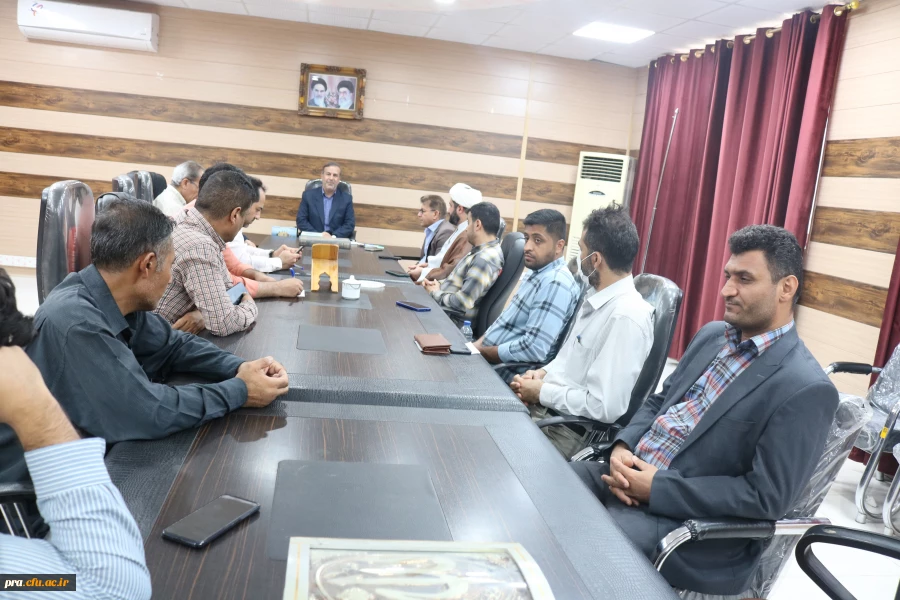 جلسه شورای اداری پردیس حضرت رسول اکرم(ص) 2