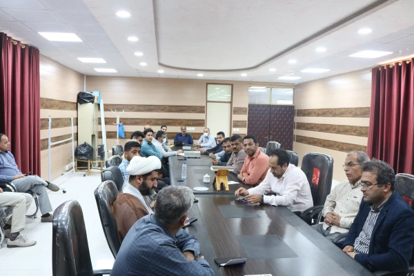 جلسه شورای اداری پردیس حضرت رسول اکرم(ص) 2