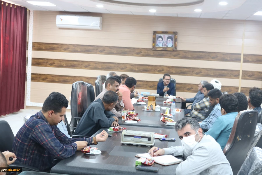 جلسه شورای اداری پردیس حضرت رسول اکرم(ص) 2