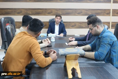 جلسه شورای صنفی با معاونت پشتیبانی پردیس دکتر حاذق نژاد