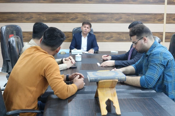 جلسه شورای صنفی با معاونت پشتیبانی پردیس دکتر حاذق نژاد 2