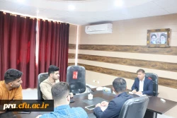 جلسه شورای صنفی با معاونت پشتیبانی پردیس دکتر حاذق نژاد 3