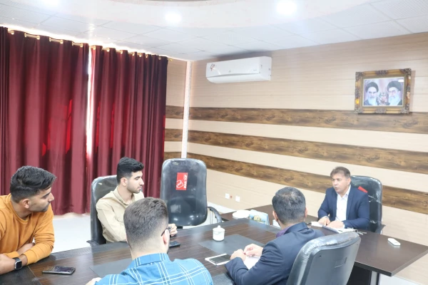 جلسه شورای صنفی با معاونت پشتیبانی پردیس دکتر حاذق نژاد 3