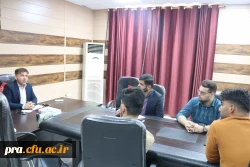 جلسه شورای صنفی با معاونت پشتیبانی پردیس دکتر حاذق نژاد 4