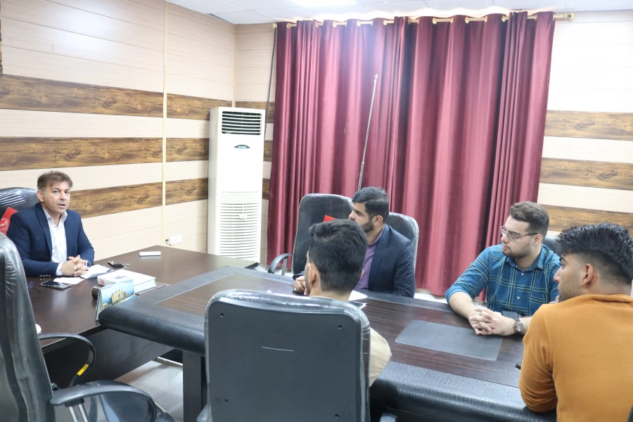 جلسه شورای صنفی با معاونت پشتیبانی پردیس دکتر حاذق نژاد 4