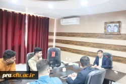 جلسه شورای صنفی با معاونت پشتیبانی پردیس دکتر حاذق نژاد 5