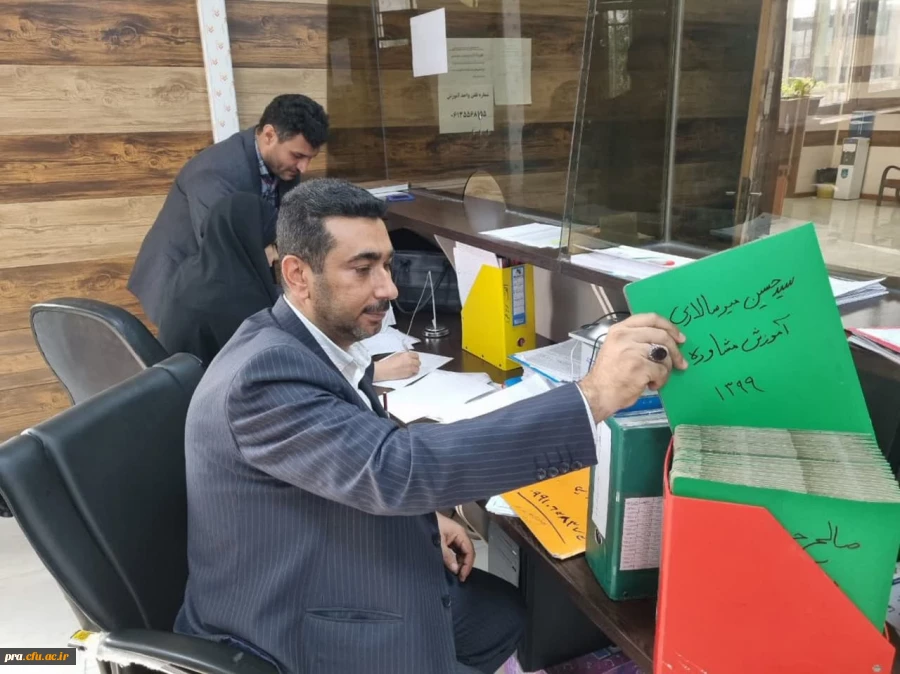 حضور مسئولین نظارت و تضمین کیفیت مدیریت پردیس های استان خوزستان  در پردیس حضرت رسول اکرم (ص) اهواز 2