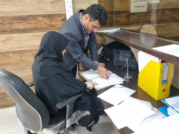 حضور مسئولین نظارت و تضمین کیفیت مدیریت پردیس های استان خوزستان  در پردیس حضرت رسول اکرم (ص) اهواز 2