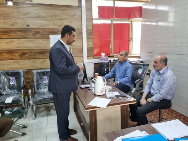 حضور مسئولین نظارت و تضمین کیفیت مدیریت پردیس های استان خوزستان  در پردیس حضرت رسول اکرم (ص) اهواز 2