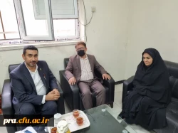 حضور مسئولین نظارت و تضمین کیفیت مدیریت پردیس های استان خوزستان  در پردیس حضرت رسول اکرم (ص) اهواز 2