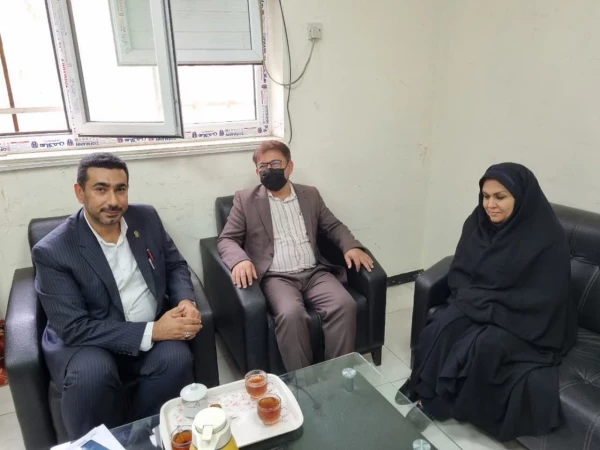 حضور مسئولین نظارت و تضمین کیفیت مدیریت پردیس های استان خوزستان  در پردیس حضرت رسول اکرم (ص) اهواز 2