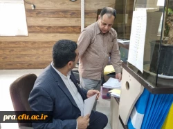 حضور مسئولین نظارت و تضمین کیفیت مدیریت پردیس های استان خوزستان  در پردیس حضرت رسول اکرم (ص) اهواز 2