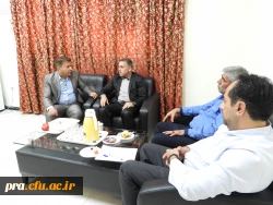 جلسه اداری معاونت پشتیبانی پردیس دکتر حاذق نژاد با واحد سرپرستی 4