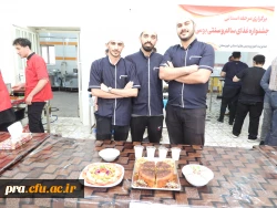 کسب رتبه اول جشنواره غذای سالم ، سنتی ، بومی و محلی توسط دانشجو معلمان پردیس حضرت رسول اکرم(ص) در استان 2