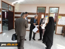 بازدید هیات نظارت، ارزیابی و تضمین کیفیت آموزش عالی  استان خوزستان از دانشگاه فرهنگیان پردیس حضرت رسول اکرم ص برادران خوزستان 2