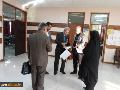 بازدید هیات نظارت، ارزیابی و تضمین کیفیت آموزش عالی  استان خوزستان از دانشگاه فرهنگیان پردیس حضرت رسول اکرم ص برادران خوزستان