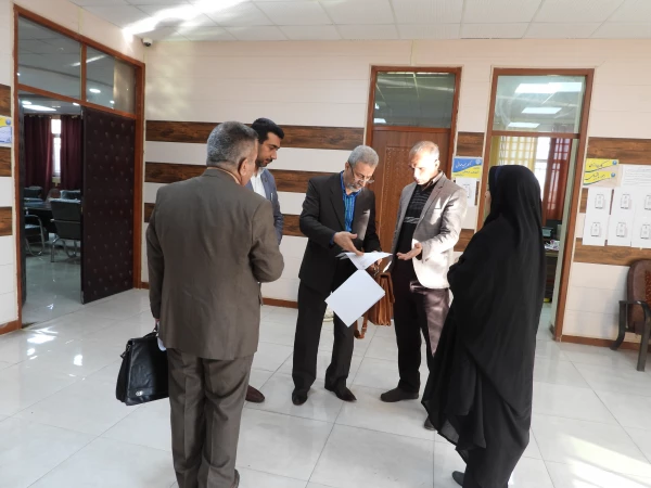 بازدید هیات نظارت، ارزیابی و تضمین کیفیت آموزش عالی  استان خوزستان از دانشگاه فرهنگیان پردیس حضرت رسول اکرم ص برادران خوزستان 2