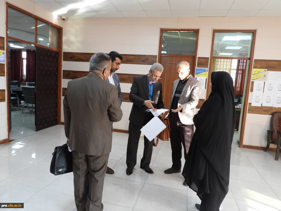 بازدید هیات نظارت، ارزیابی و تضمین کیفیت آموزش عالی  استان خوزستان از دانشگاه فرهنگیان پردیس حضرت رسول اکرم ص برادران خوزستان 2