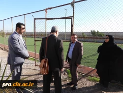 بازدید هیات نظارت، ارزیابی و تضمین کیفیت آموزش عالی  استان خوزستان از دانشگاه فرهنگیان پردیس حضرت رسول اکرم ص برادران خوزستان 4