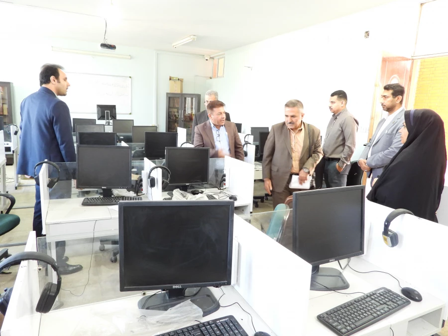 بازدید هیات نظارت، ارزیابی و تضمین کیفیت آموزش عالی  استان خوزستان از دانشگاه فرهنگیان پردیس حضرت رسول اکرم ص برادران خوزستان 6