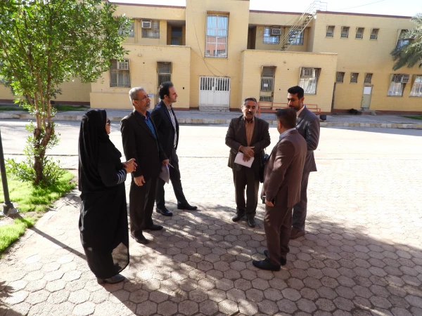 بازدید هیات نظارت، ارزیابی و تضمین کیفیت آموزش عالی  استان خوزستان از دانشگاه فرهنگیان پردیس حضرت رسول اکرم ص برادران خوزستان 8