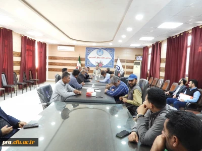 تشکیل جلسه شورای اداری پردیس حضرت رسول اکرم(ص)