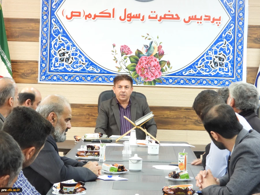 تشکیل جلسه شورای اداری پردیس حضرت رسول ارکم(ص) 2
